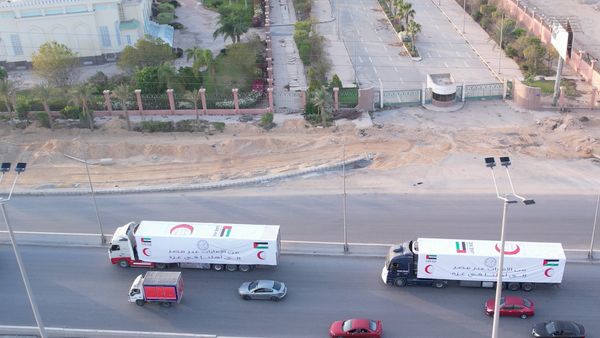 UAE Aid Event for Gaza in Cairo