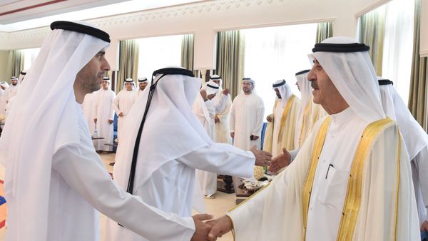Umm Al Quwain Ruler Greets Eid Well-Wishers
