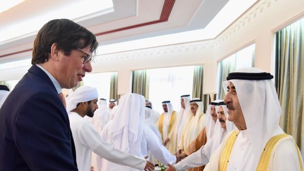 Umm Al Quwain Ruler Greets Eid Well-Wishers