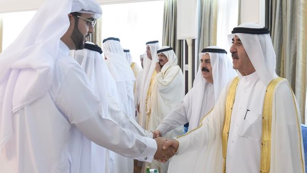 Umm Al Quwain Ruler Greets Eid Well-Wishers