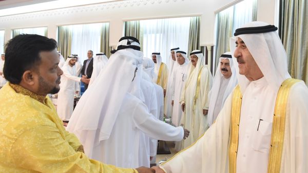 Umm Al Quwain Ruler Greets Eid Well-Wishers