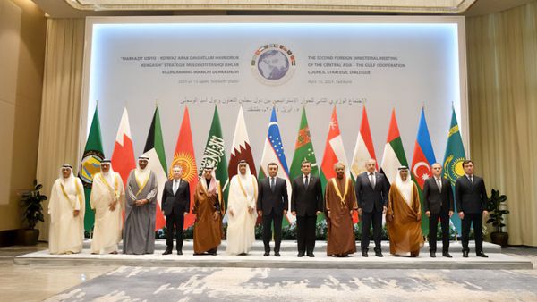 UAE at GCC-Central Asia Meeting