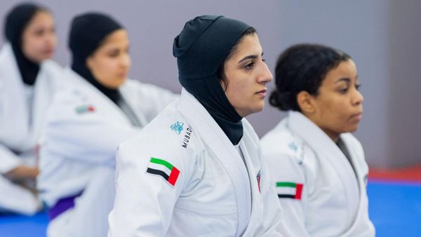UAE Team's Camp for Asian Title