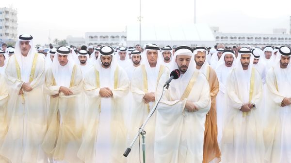 Eid Prayers Led by Sheikh Saud