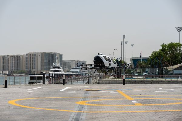 Abu Dhabi's Electric Helipad Launch