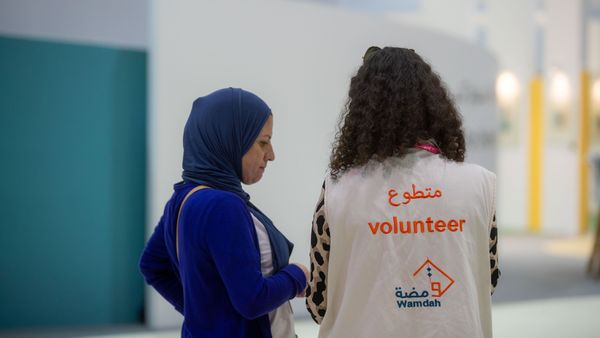 Volunteer at Sharjah Reading Fest