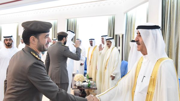 Umm Al Quwain Ruler Greets Eid Well-Wishers