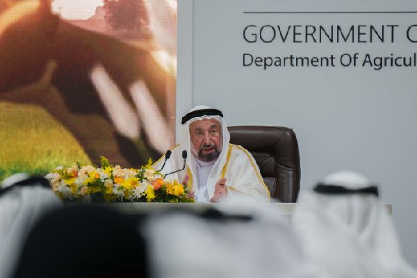 Sharjah Ruler Inaugurates Mleiha Dairy Farm