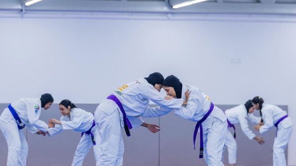 UAE Team's Camp for Asian Title