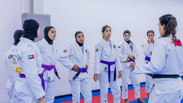 UAE Team's Camp for Asian Title