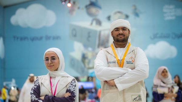 Volunteer at Sharjah Reading Fest