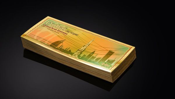 Dubai Unveils 24K Gold Note