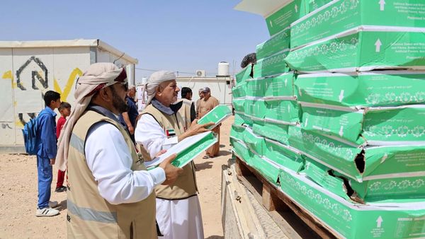 UAE Team's Ramadan Aid in Jordan