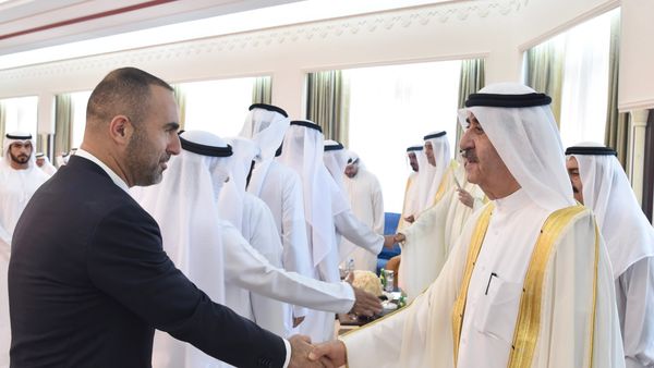 Umm Al Quwain Ruler Greets Eid Well-Wishers