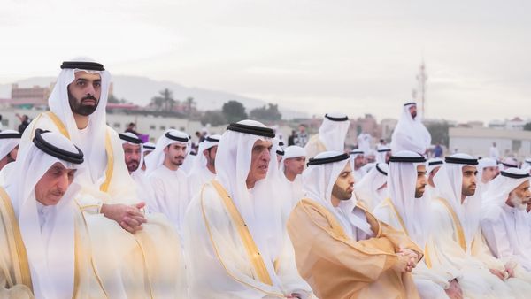 Eid Prayers Led by Sheikh Saud