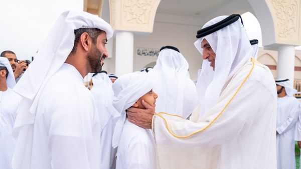 Eid Prayers Led by Sheikh Saud