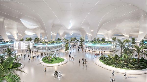 New Mega Terminal at Dubai Airport