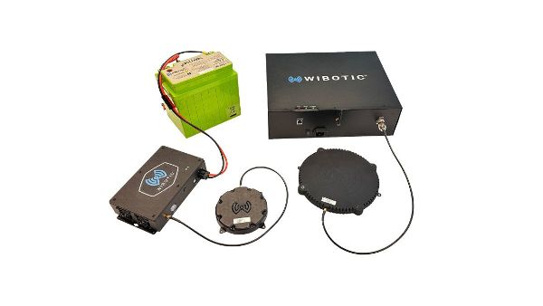 1kW Wireless Robot Charging Debuts 1kW Wireless Robot Charging Debuts