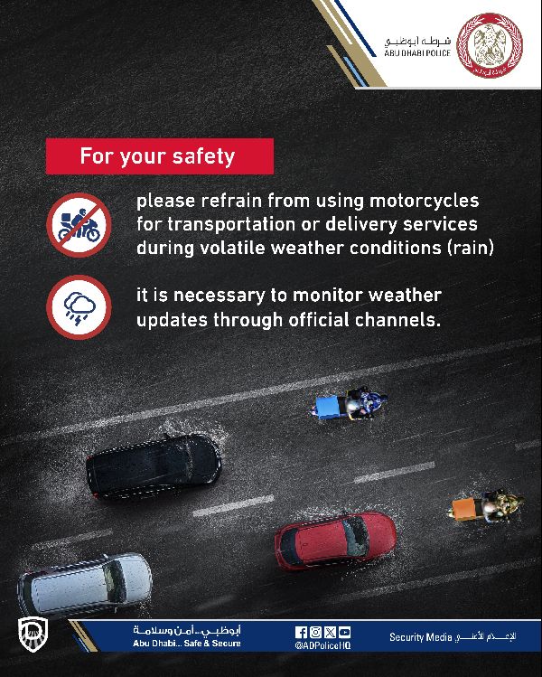 Delivery Bike Safety in Bad Weather