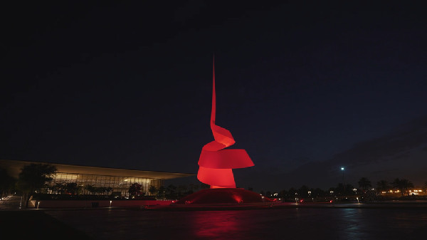 Landmarks Red for Thalassemia Day