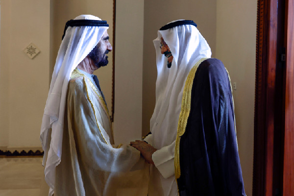 Mohammed bin Rashid Meets Mansour bin Zayed