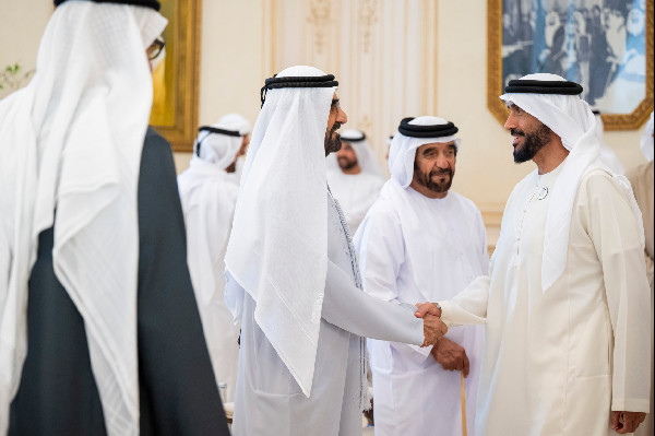 President and Mohammed bin Rashid Discuss National Affairs