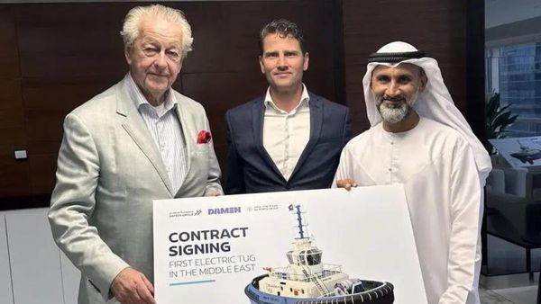 First Electric Tug in Middle East