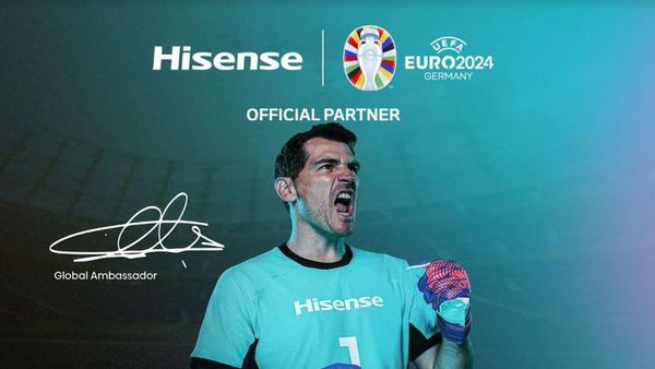 Hisense  amp amp  Casillas Team for UEFA 2024