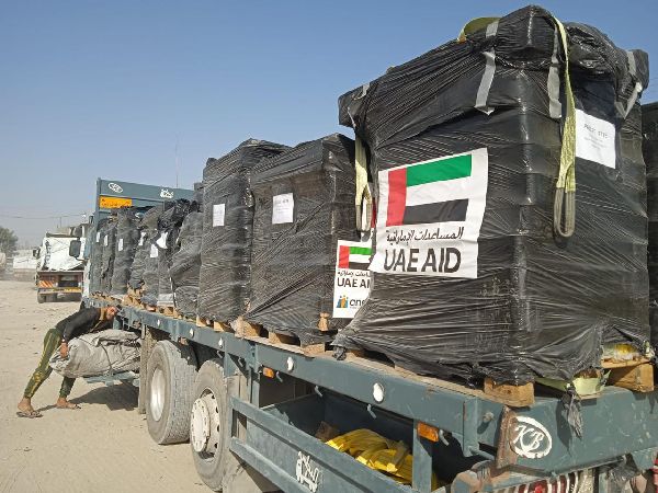 UAE Aids Gaza with 400 Tonnes of Food