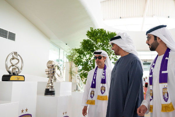 Al Ain FC Celebrated by UAE President