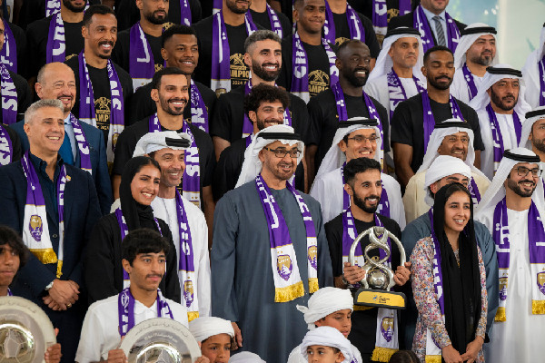 Al Ain FC Celebrated by UAE President