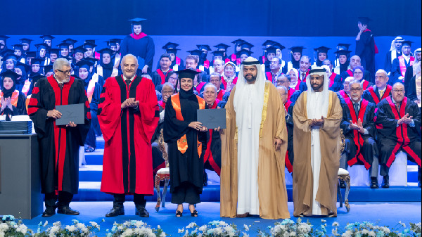 Fujairah Prince at Uni Graduation