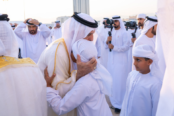 Eid Prayer with Sheikh Saud in Khuzam