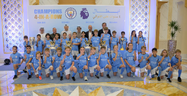 Man City's Premier League Celebration