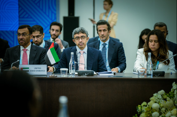 Abdullah bin Zayed in BRICS Foreign Ministers Meeting