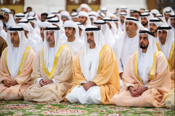 Eid Prayers at Sheikh Zayed Mosque