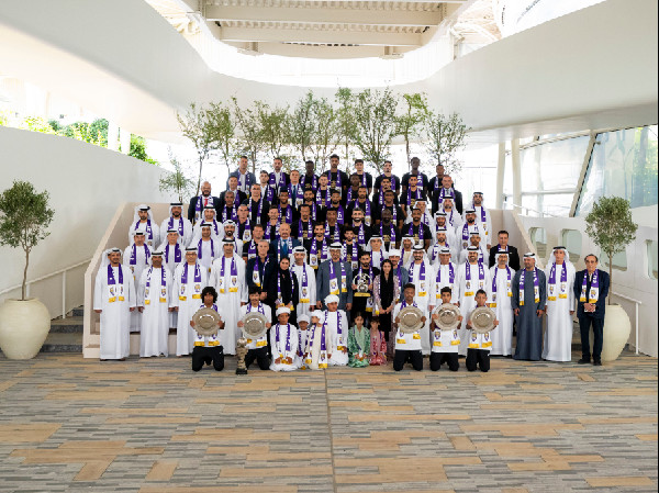 Al Ain FC Celebrated by UAE President