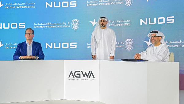 NUOS, AGWA Abu Dhabi Partner for Alternative Production Facility NUOS, AGWA Abu Dhabi Partner for Alternative Production Facility