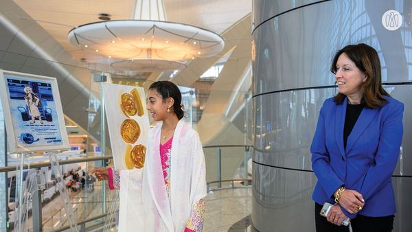 Art Exhibition at Zayed Airport