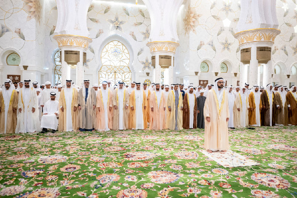 Eid Prayers at Sheikh Zayed Mosque