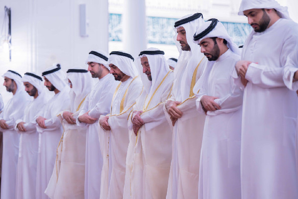 Eid Prayers Led by Sheikh Sultan in Sharjah