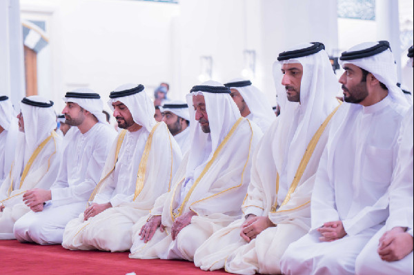 Eid Prayers Led by Sheikh Sultan in Sharjah