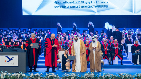 Fujairah Prince at Uni Graduation
