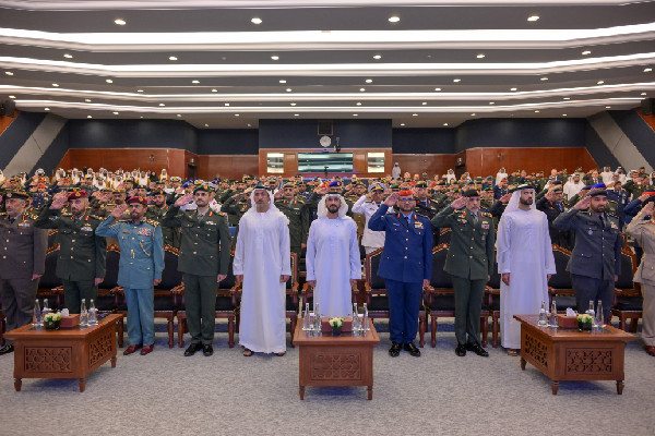 Sheikh Nahyan at Military Graduation