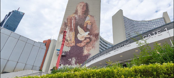 UN Tower Mural Emphasizes Peace