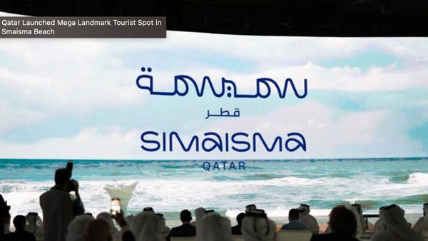 New Tourist Hub at Smaisma Beach  Qatar