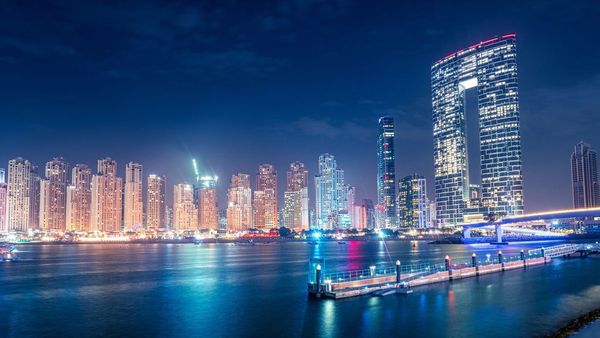 Night Swimming in Dubai  Top Destinations