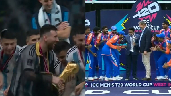Sharma Honors Messi in World Cup Win Sharma Honors Messi in World Cup Win