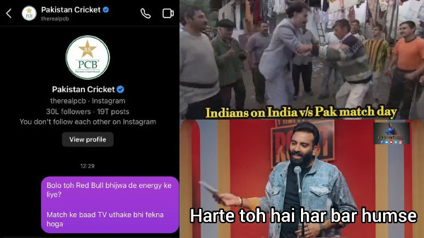 Ind vs Pak: Fans Ignite Meme War Ind vs Pak: Fans Ignite Meme War