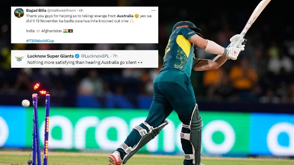 Australia's T20 Exit Sparks Indian Fan Frenzy Australia's T20 Exit Sparks Indian Fan Frenzy